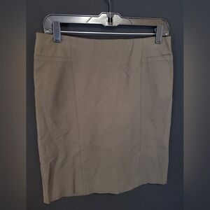 J Jill Brown Classic Pencil Skirt